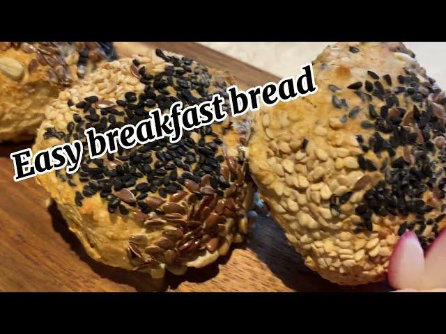 طرز تهيه نان جو رژيمي بدون مخمر | How to make diet bread