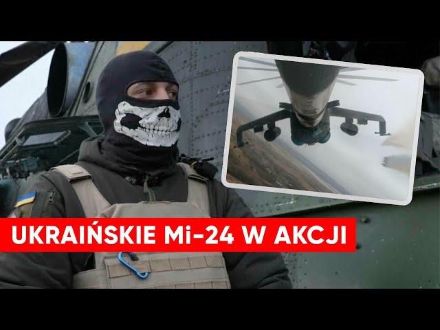 Niesamowite nagranie z ukraińskiego Mi-24. Pilot ujawnia szczegóły walk w powietrzu