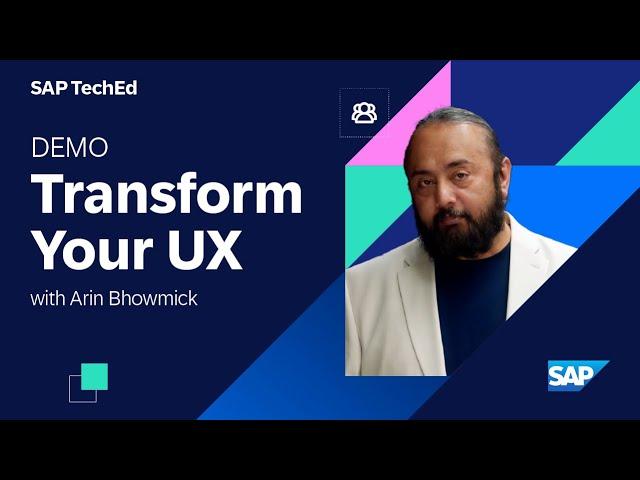Elevating User Experience with SAP: Empowering New Managers for Success - Demo