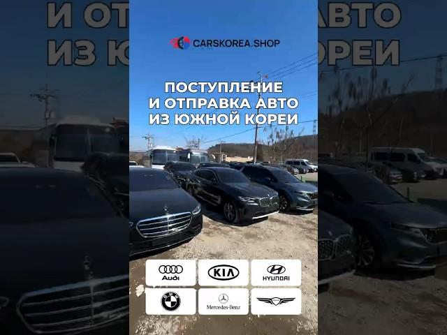 Поступление и отправка авто из Южной Кореи #carskorea #авто #mercedes #audi #bmw #hyundai #kia