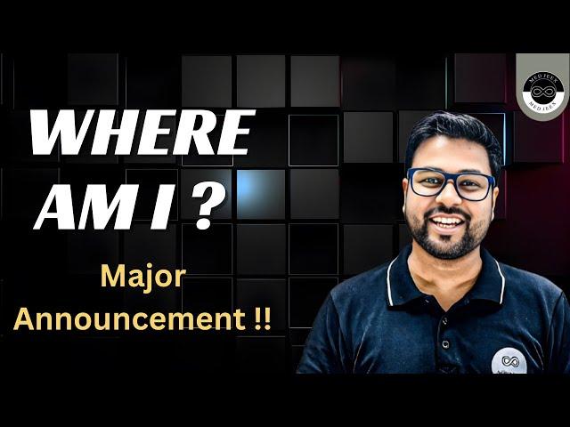 Big Changes Ahead!  Life Update + MAJOR Announcements for NEET & JEE 2025 | Aditya Anand Physics