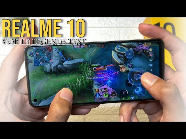 Realme 10 Mediatek Helio G99 Mobile Legends Gaming Test 2024