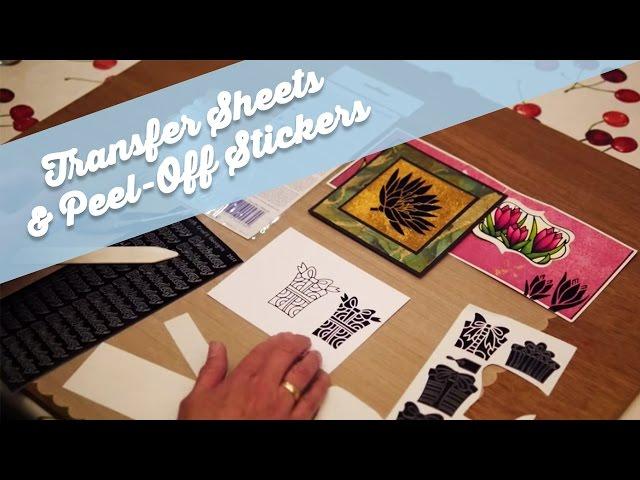 Elizabeth Craft Designs: Transfer Sheets & Peel-Off Stickers