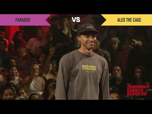 Paradox vs Alex The Cage JUDGE BATTLE Hiphop Forever - Summer Dance Forever 2022