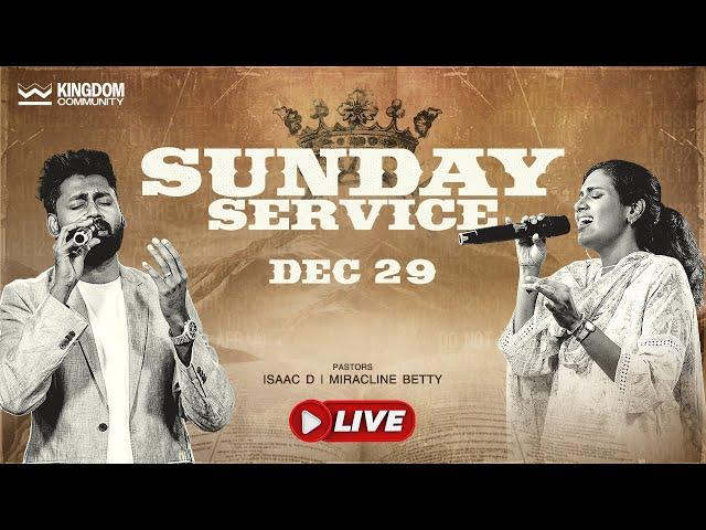 Live - Sunday  Service | Kingdom Community Church | December 29 2024 | #kingdomcommunitychurch