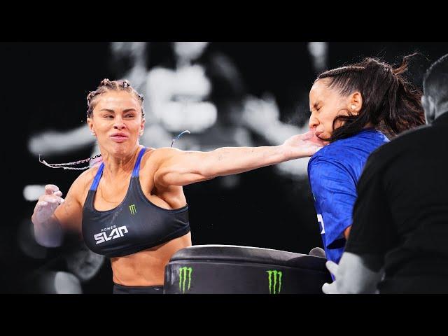 Bantamweight Clash Stuns Crowd  | Paige VanZant vs Chelsea Dodson | Power Slap 9 - Full Match