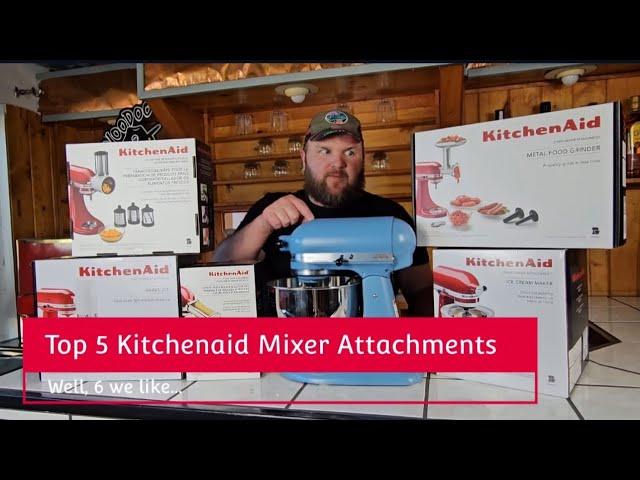 Top 5 KitchenAid Stand Mixer Attachments