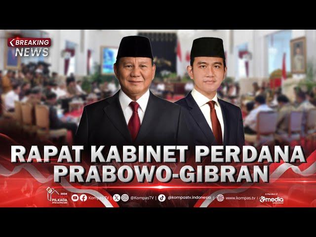 BREAKING NEWS - Presiden Prabowo Gelar Sidang Kabinet Perdana 2024 di Istana