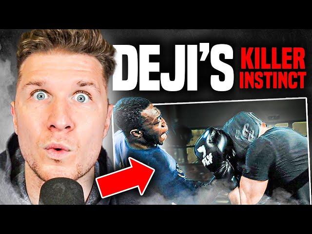 Deji's NEW SPARRING FOOTAGE Shows His BIGGEST PROBLEM As A Boxer.. And How To FIx It