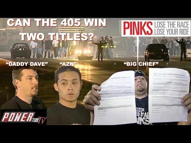 PINKS - 405 Big Chief, Daddy Dave, Farmtruck and AZN  Street Outlaws - Win A 2nd Title?