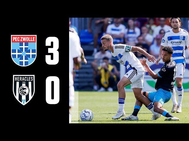 PEC Zwolle - Heracles Almelo | 01-09-2024 | Samenvatting