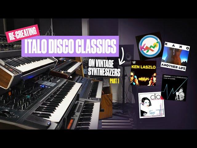 Italo Disco Classics Part 1 : Recreated on Synthesizers