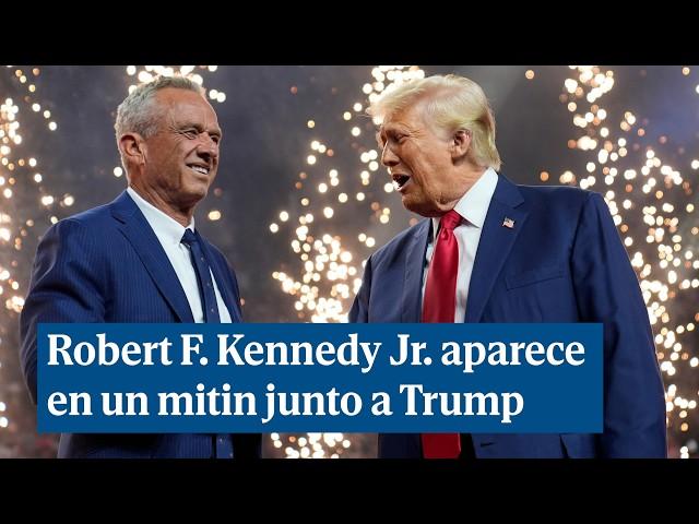 Robert F. Kennedy Jr. aparece en un mitin junto a Trump en Arizona