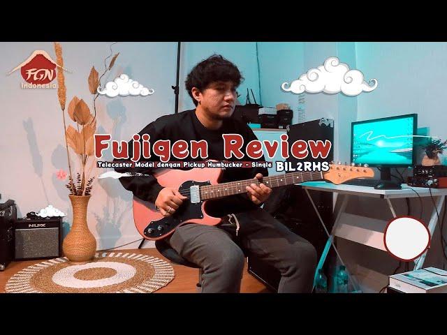 Fujigen Iliad BIL2RHS Guitar Telecaster model dengan pickup Humbucker Single Review!