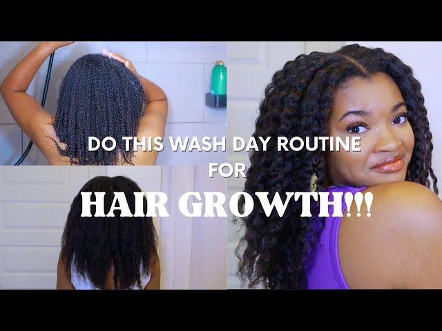 Do This Wash Day for HAIR GROWTH!!! | SUPER DETAILED!!! | ft. A Naturale Rose