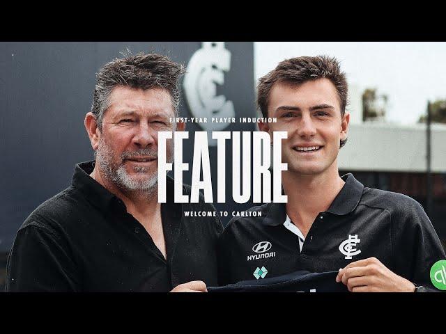 So special  Behind the scenes as past greats return to welcome new Blues to Carlton!