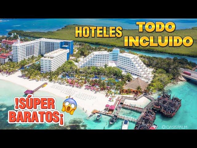 TOP 6 HOTELES ⭐️mas BARATOS Todo Incluido en CANCUN 2023 / Hoteles BARATOS en Cancun Zona Hotelera