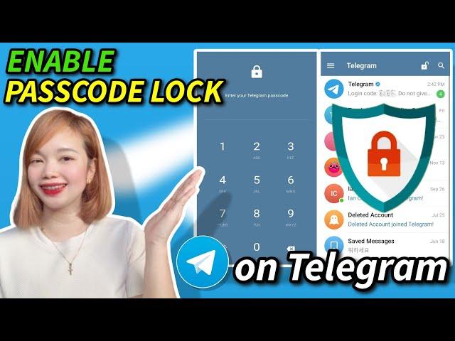 PAANO I-ACTIVATE ANG PASSCODE LOCK SA TELEGRAM | Riencyll Cabile