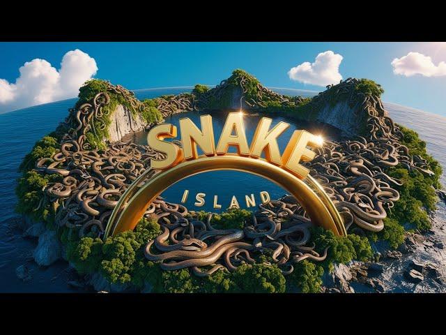 The Terrifying Snake Island: A Mass of Slithering Serpents! mysterious of snakes Island