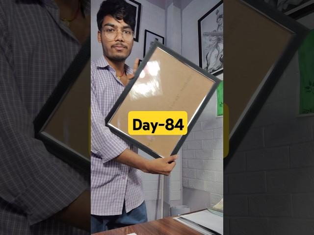 Bought a new frame  (day84) #minivlog #artistlife #ashortday #artshorts #shorts