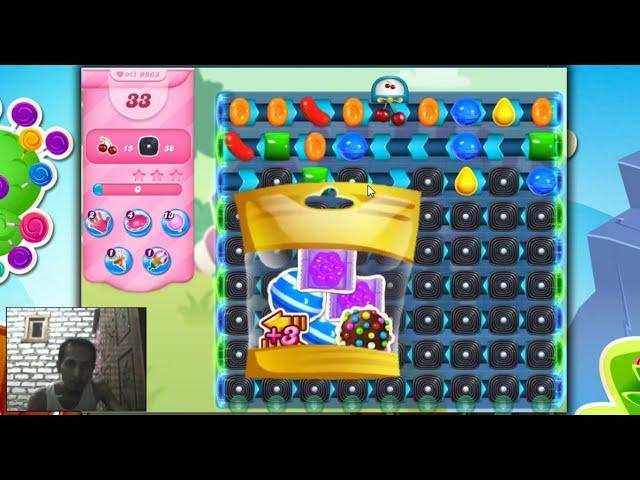 Candy Crush Saga Level 9963 - 3 Stars, 24 Moves Completed