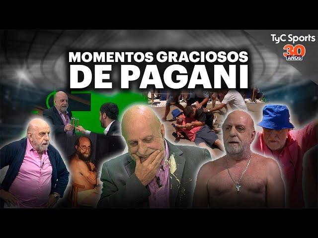 MOMENTOS GRACIOSOS de PAGANI  Horacio y sus BLOOPERS, PELEAS, RISAS  y mucho más #30AñosTyCSports