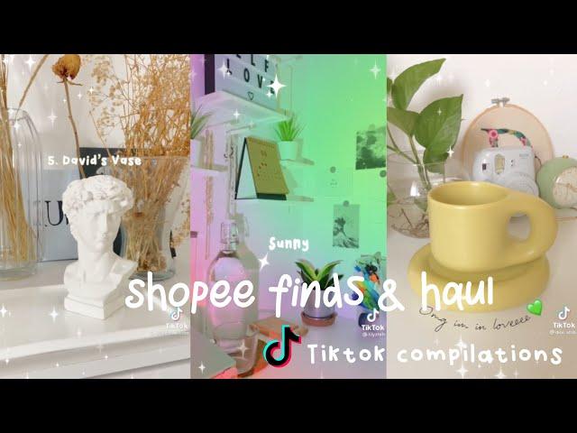 Shopee finds & haul TikTok Compilation - fluffy puffy tok ️ -