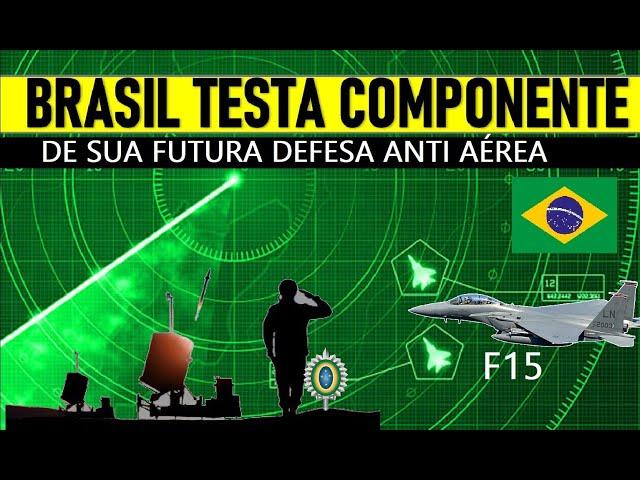 Caça F15 vs.BRASIL testa componente de sua futura DEFESA ANTI AÉREA! #military #militar #geopolitica