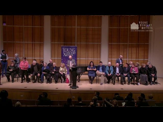 Live! 2019 Young Concert Artists International Auditions