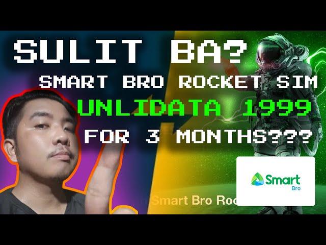 GOMO SIM VS SMART BRO ROCKET SIM UNLIMITED DATA 2025