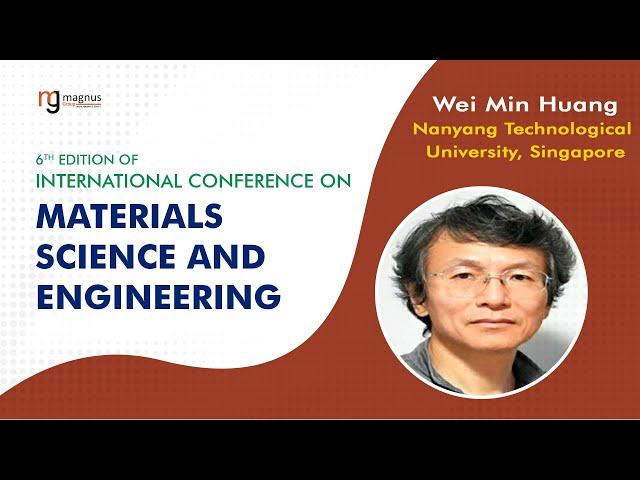 Rapid manufacturing anywhere, anytime | Huang Wei Min | Singapore | Materials 2024