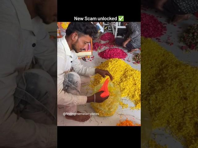 Kuch toh gadbad hai II Colour mixing in flowers meme template #shorts #shortsvideo