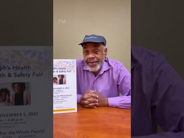 James Pruden, MD invites you to St. Joseph's Health Family Health & Safety Fair