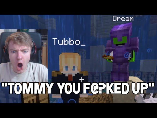 TommyInnit goes against Dream and betrays Technoblade - Dream SMP