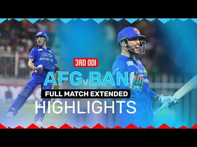 Full Match Long Highlights | Afghanistan Beat Bangladesh 2-1 | AFG v BAN | ACB | Sharjah