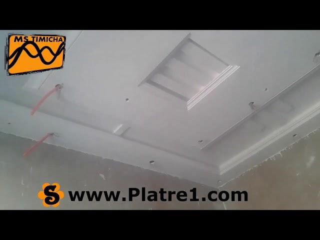 decor piano platre plafond