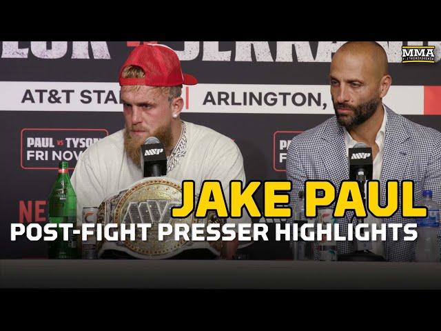 Jake Paul Explains Why He Didn't Knock Out Mike Tyson - MMA Fighting