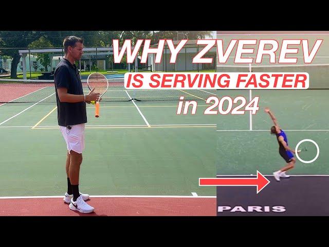 Alexander Zverev Serve Technique Adjustments