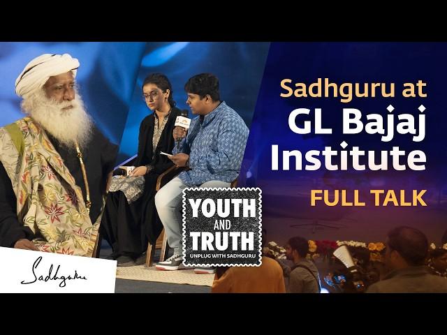 Drug Addiction, Introspection & Balance –Sadhguru at GL Bajaj Institute –Youth and Truth [FULL TALK]