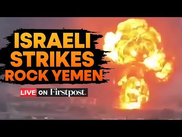 LIVE: Israel Strikes Houthi Targets in Yemen's Port City of Hodeida; At Least 4 Dead