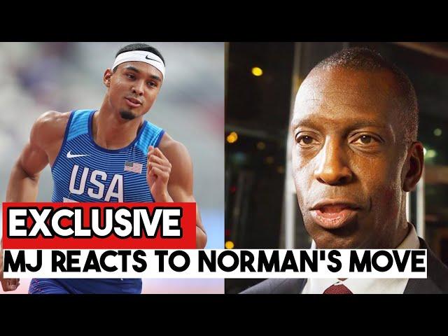 Omg ‼️ Michael Johnson Reacts To Michael Norman's Decision To Go The Short Sprints