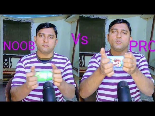 NOOB vs PRO asmr wasi relaxing sounds
