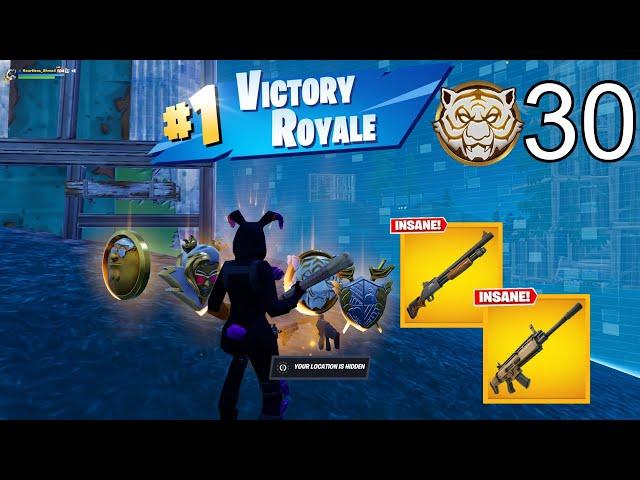 High Kill Solo vs Trio " Build " Gameplay ( Fortnite Chapter 5 Season 1)