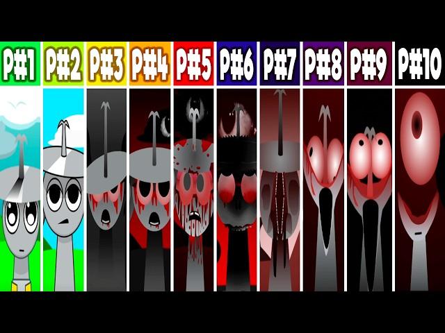 All 10 Phases in Incredibox Sprunki! From Phase 1 to Phase 10! Incredibox - Sprunki