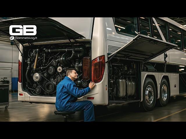 How MERCEDES Crafts the World’s Most Luxurious BUS | Setra Factory Production Line 