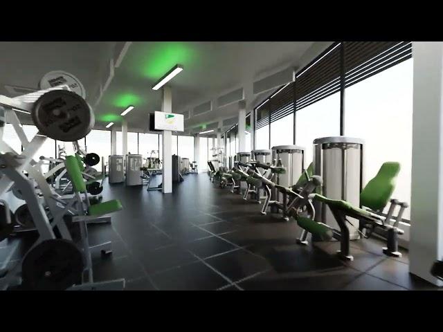 David Ross Sports Village - Gym Refurbishment Flythrough