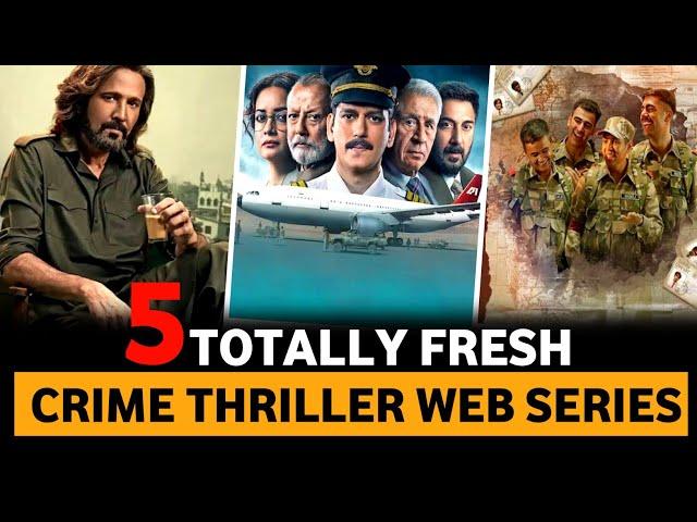 Top 5 बिलकुल Fresh And New Crime Thriller Web Series Released In September 2024