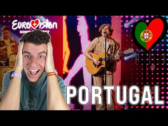 REACTION to PORTUGAL  EUROVISION 2025 | NAPA - Deslocado 