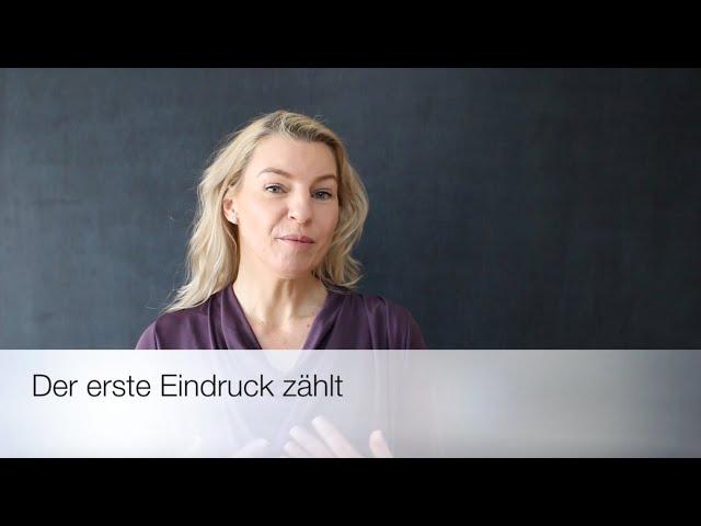 Der erste Eindruck