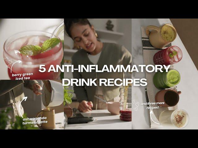 5 Easy Anti-Inflammatory Drinks to Reduce Inflammation and Boost Your Immunity